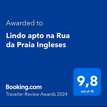 Lindo Apto Na Rua Da Praia Ingleses Florianopolis Ngoại thất bức ảnh