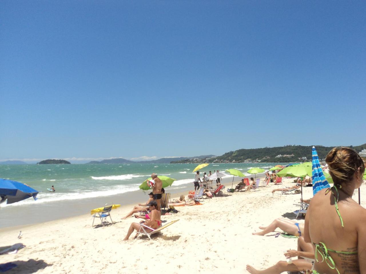 Lindo Apto Na Rua Da Praia Ingleses Florianopolis Ngoại thất bức ảnh